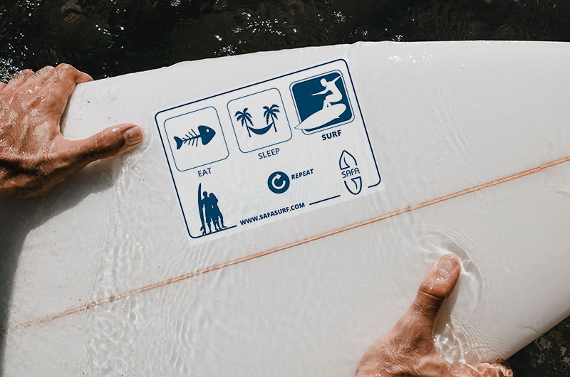 sticker safasurf